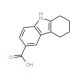 6,7,8,9-Tetrahydro-5H-carbazole-3-carboxylic acid (CAS 36729-27-8) - chemical structure image