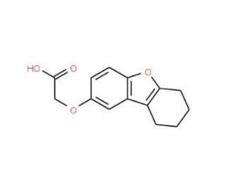 (6,7,8,9-Tetrahydro-dibenzofuran-2-yloxy)-acetic acid - chemical structure image