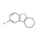 6,7,8,9-tetrahydrodibenzo[b,d]furan-2-ol (CAS 1133-79-5) - chemical structure image