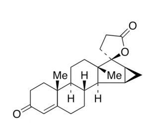 6,7-Demethylene drospirenone (CAS 67372-68-3) - chemical structure image