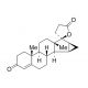 6,7-Demethylene drospirenone (CAS 67372-68-3) - chemical structure image
