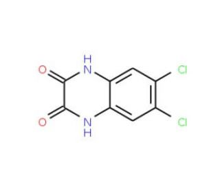 6,7-Dichloroquinoxaline-2,3(1H,4H)-dione (CAS 25983-13-5) - chemical structure image