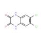 6,7-Dichloroquinoxaline-2,3(1H,4H)-dione (CAS 25983-13-5) - chemical structure image