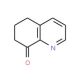 6,7-Dihydro-5H-quinolin-8-one 的分子结构, CAS编号: 56826-69-8 6,7-Dihydro-5H-quinolin-8-one (CAS 56826-69-8) - chemical structure image