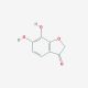 6,7-Dihydroxycoumeranone (CAS 6272-27-1) - chemical structure image