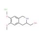 (6,7-Dimethoxy-1,2,3,4-tetrahydro-isoquinolin-3-yl)-methanol hydrochloride 的分子结构, CAS编号: 886997-74-6 (6,7-Dimethoxy-1,2,3,4-tetrahydro-isoquinolin-3-yl)-methanol hydrochloride (CAS 886997-74-6) - chemical structure image