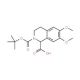 6,7-Dimethoxy-3,4--1H-isoquinoline-1-dicarboxylic acid 2-tert-butyl ester (CAS 738629-59-9) - chemical structure image