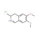 6,7-dimethoxy-3-methyl-3,4-dihydroisoquinoline hydrochloride (CAS 5884-29-7) - chemical structure image