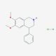 6,7-Dimethoxy-4-phenyl 1,2,3,4-tetrahydroisoquinoline hydrocholoride (CAS 78238-94-5) - chemical structure image