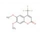6,7-Dimethoxy-4-(trifluoromethyl)coumarin - chemical structure image