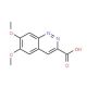 6,7-dimethoxycinnoline-3-carboxylic acid - chemical structure image