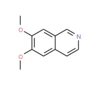 6,7-Dimethoxyisoquinoline (CAS 15248-39-2) - chemical structure image