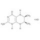 6,7-Dimethyltetrahydropterin hydrochloride (CAS 167423-51-0) - chemical structure image