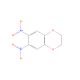 6,7-Dinitro-2,3-dihydro-benzo[1,4]dioxime (CAS 57356-48-6) - chemical structure image