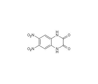 6,7-Dinitroquinoxaline-2,3-dione (DNQX) (CAS 2379-57-9) - chemical structure image