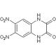 6,7-Dinitroquinoxaline-2,3-dione (DNQX) (CAS 2379-57-9) - chemical structure image