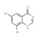 6,8-dibromoquinazolin-4(3H)-one (CAS 17518-85-3) - chemical structure image