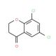 6,8-dichloro-2,3-dihydro-4H-chromen-4-one - chemical structure image