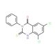 6,8-Dichloro-3-phenyl-2-thioxo-2,3-dihydro-4(1H)-quinazolinone - chemical structure image
