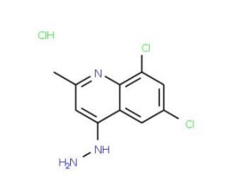 6,8-Dichloro-4-hydrazino-2-methylquinoline hydrochloride (CAS 1169957-67-8) - chemical structure image