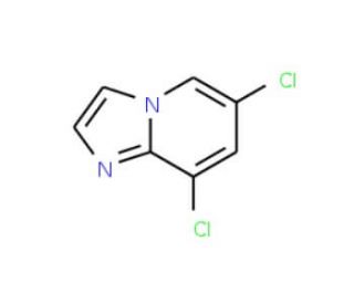 6,8-Dichloroimidazo[1,2-a]pyridine (CAS 858516-69-5) - chemical structure image