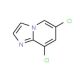 6,8-Dichloroimidazo[1,2-a]pyridine (CAS 858516-69-5) - chemical structure image