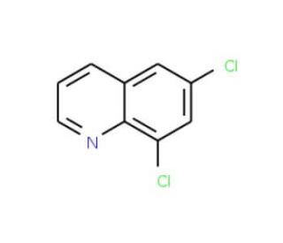 6,8-Dichloroquinoline (CAS 703-66-2) - chemical structure image