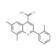 6,8-Dimethyl-2-(2-methylphenyl)quinoline-4-carboxylic acid - chemical structure image