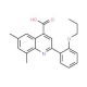 6,8-Dimethyl-2-(2-propoxyphenyl)quinoline-4-carboxylic acid - chemical structure image