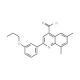 6,8-dimethyl-2-(3-propoxyphenyl)quinoline-4-carbonyl chloride - chemical structure image