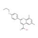 6,8-Dimethyl-2-(4-propoxyphenyl)quinoline-4-carboxylic acid - chemical structure image