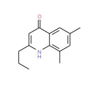 6,8-Dimethyl-2-propyl-4-quinolinol (CAS 1070880-03-3) - chemical structure image