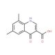 6,8-Dimethyl-4-oxo-1,4-dihydroquinoline-3-carboxylic acid 的分子结构 6,8-Dimethyl-4-oxo-1,4-dihydroquinoline-3-carboxylic acid - chemical structure image
