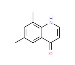 6,8-Dimethyl-4-quinolinol (CAS 203626-58-8) - chemical structure image