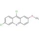 6,9-Dichloro-2-methoxyacridine (CAS 86-38-4) - chemical structure image