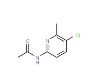 6-Acetamido-3-chloro-2-picoline (CAS 160115-16-2) - chemical structure image