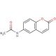 6-Acetamidocoumarin (CAS 833-68-1) - chemical structure image