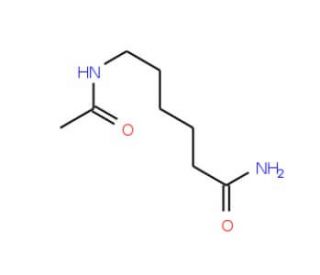 6-acetamidohexanamide - chemical structure image