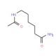 6-acetamidohexanamide - chemical structure image