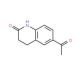 6-acetyl-1,2,3,4-tetrahydroquinolin-2-one (CAS 62245-12-9) - chemical structure image