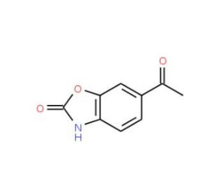 6-Acetyl-2(3H)-benzoxazolone (CAS 54903-09-2) - chemical structure image