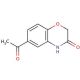 6-Acetyl-2H-1,4-benzoxazin-3(4H)-one (CAS 26518-71-8) - chemical structure image