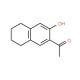 6-Acetyl-7-hydroxytetralin (CAS 40420-05-1) - chemical structure image