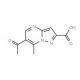 6-Acetyl-7-methyl-pyrazolo[1,5-a]pyrimidine-2-carboxylic acid - chemical structure image