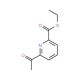 6-Acetyl-picolinic acid ethyl ester (CAS 114578-70-0) - chemical structure image