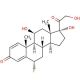 6-α-Fluoroprednisolone (CAS 53-34-9) - chemical structure image