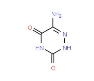 6-Amino-1,2,4-triazine-3,5(2H,4H)-dione (CAS 18802-38-5) - chemical structure image