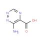 6-Amino-[1,2,4]triazine-5-carboxylic acid (CAS 412278-71-8) - chemical structure image