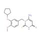 6-Amino-1-[3-(cyclopentyloxy)-4-methoxybenzyl]-2-thioxo-2,3-dihydropyrimidin-4(1H)-one (CAS 162279-51-8) - chemical structure