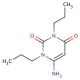 6-Amino-1,3-dipropyluracil (CAS 41862-14-0) - chemical structure image